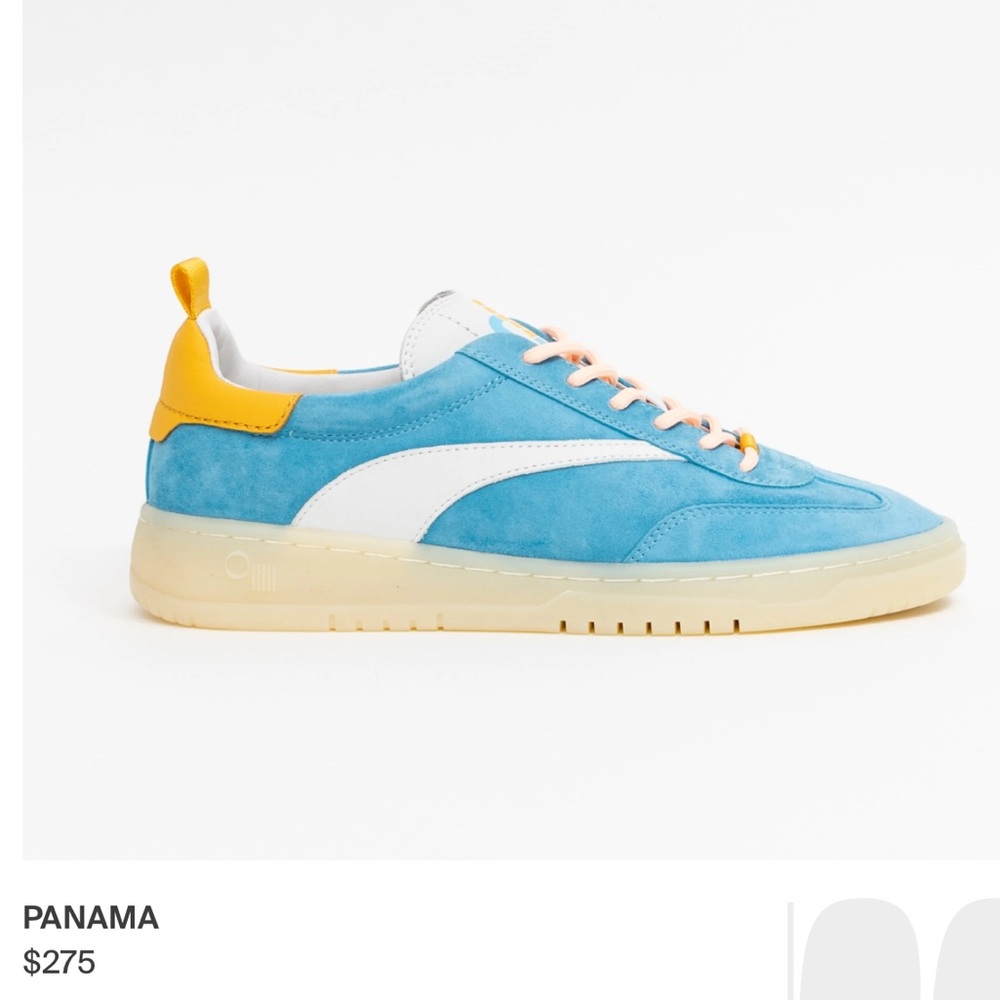 Oncept Panama Sneaker 6.5 (New with tags, no box) Adriatic Blue